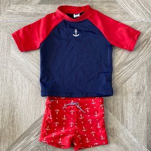 Janie & Jack boys swim set